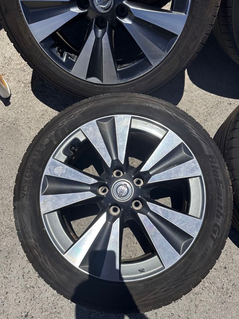 日産　リーフ純正ホイール　タイヤセット　4本215/50R17