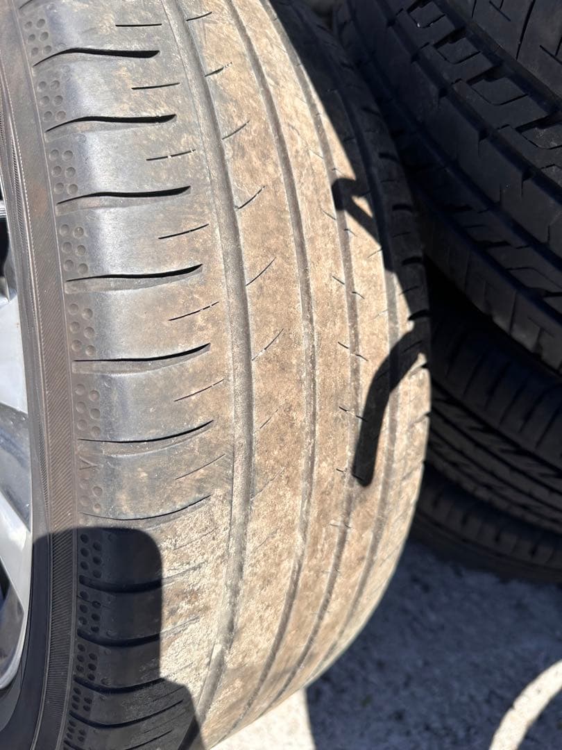 日産　リーフ純正ホイール　タイヤセット　4本215/50R17