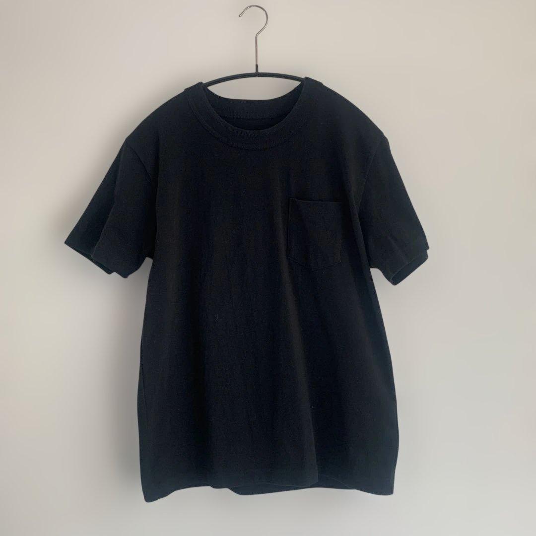 sacaiバックロゴTシャツ0