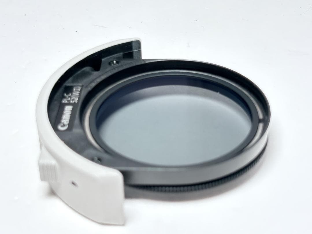 極上品 キヤノン PL-C52（WⅡ） ドロップイン円偏光フィルター