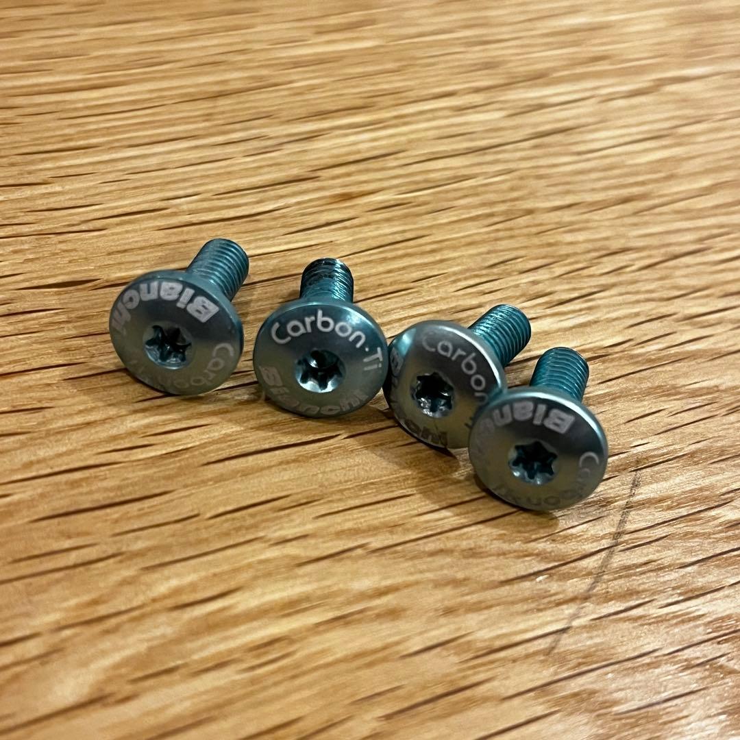 Bianchi ビアンキ カーボン ボトルケージ CARBONTi ボルトセット
