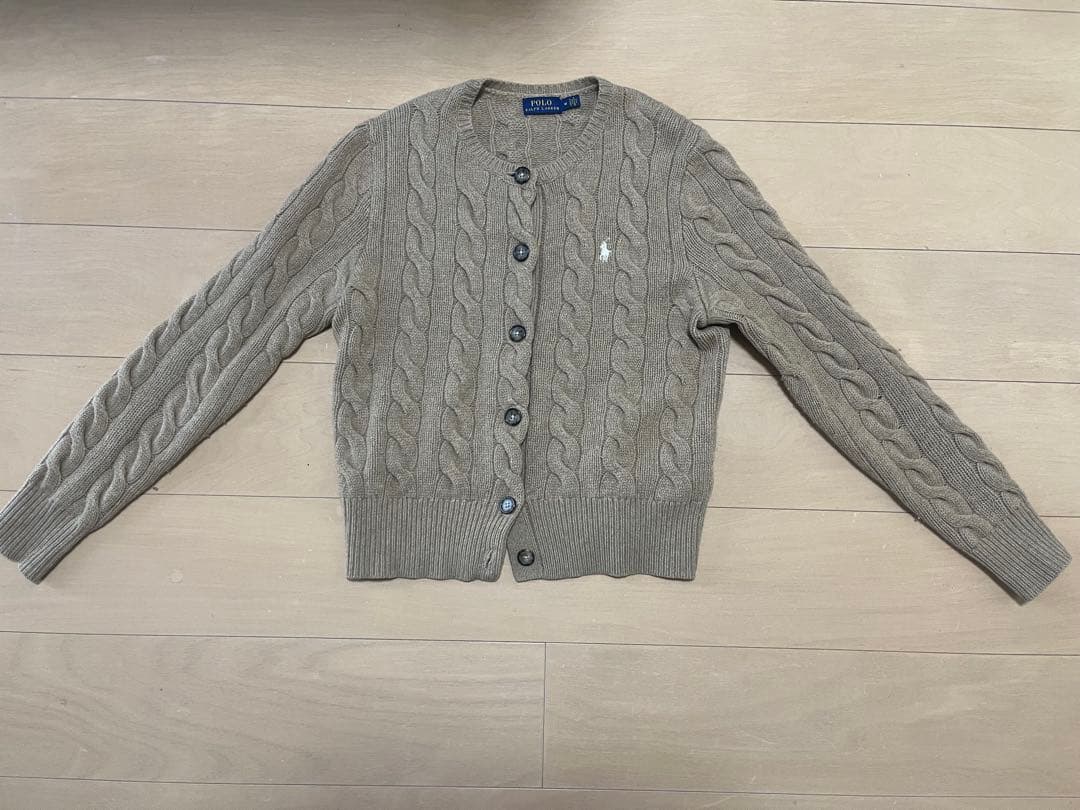 Polo Ralph Lauren ベージュ カーディガン