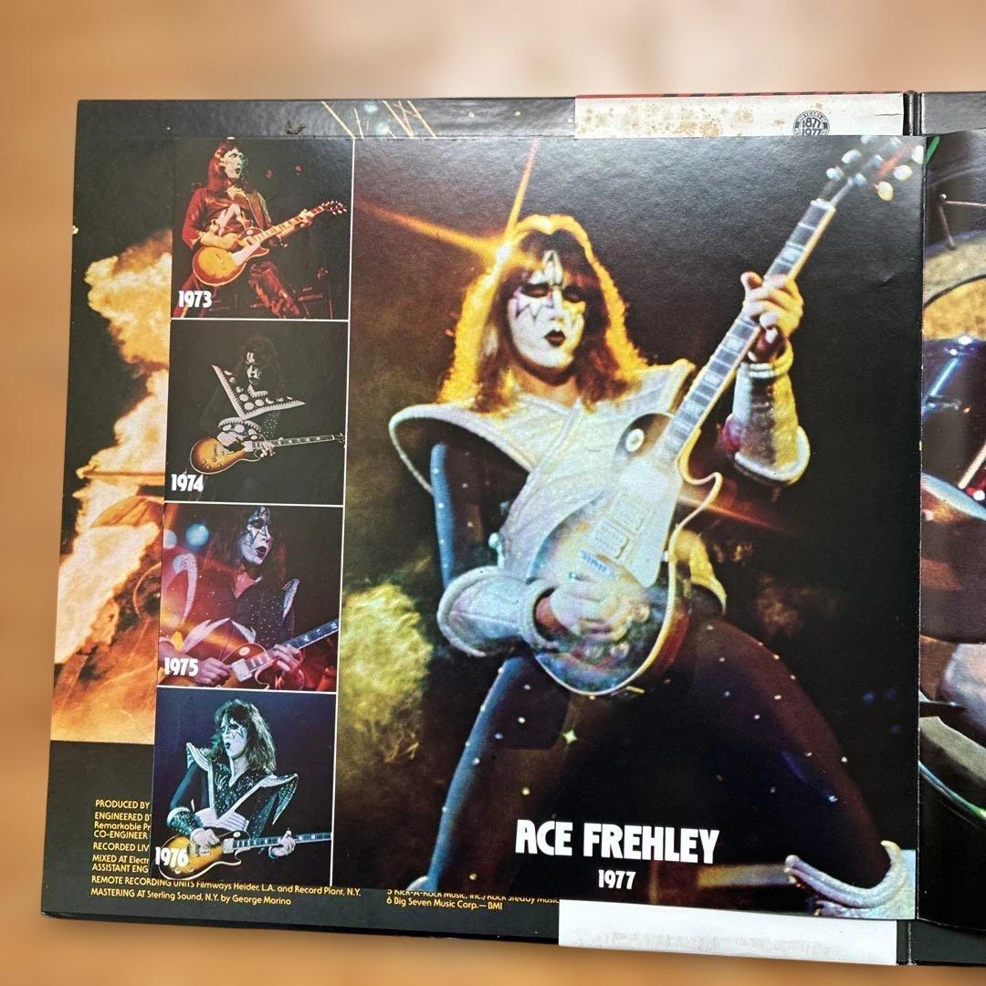 KISS ALIVE II レコード帯付き