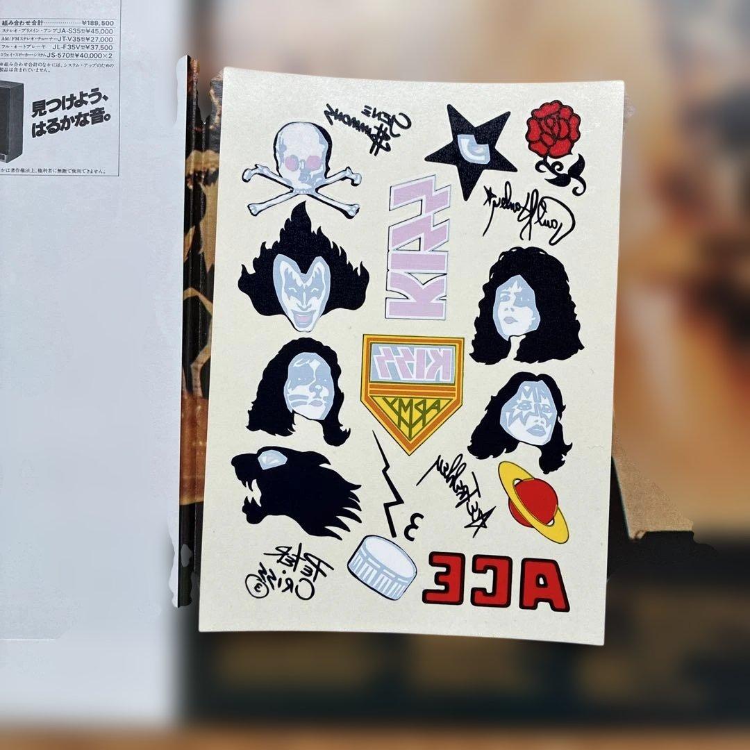 KISS ALIVE II レコード帯付き