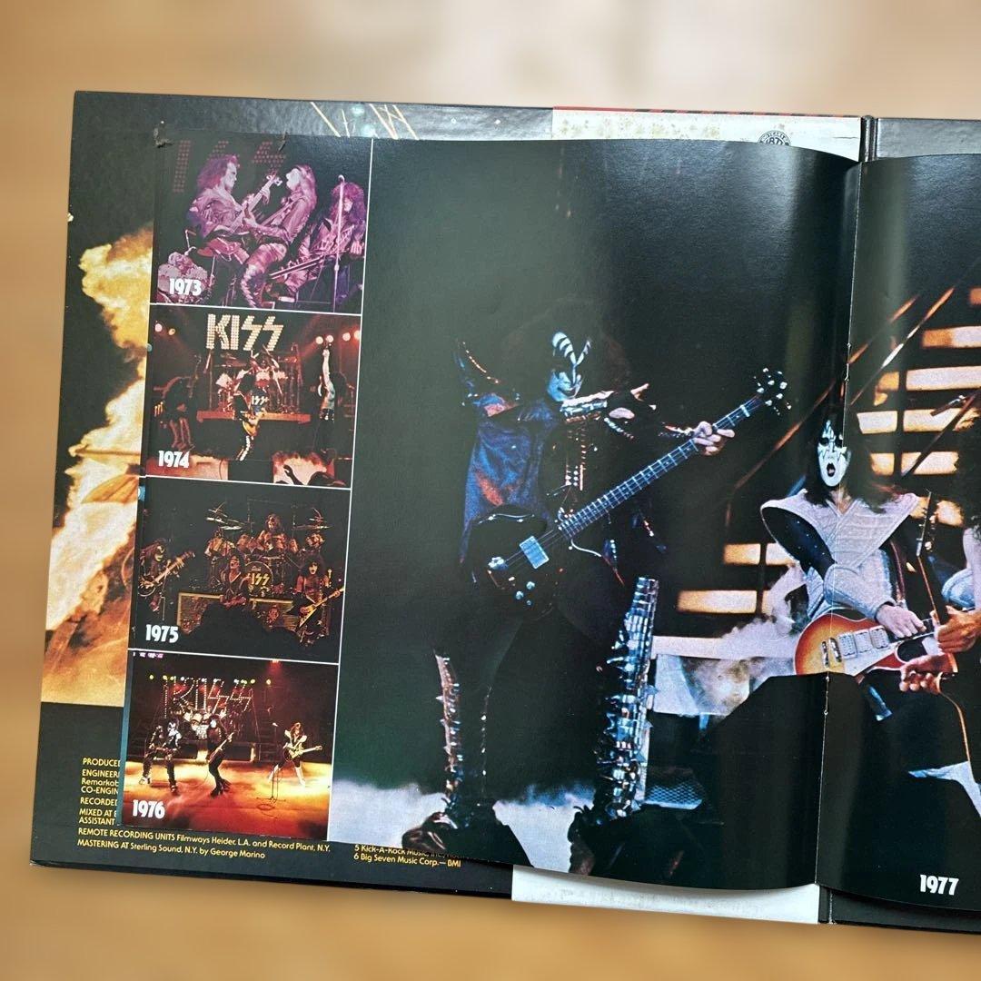 KISS ALIVE II レコード帯付き
