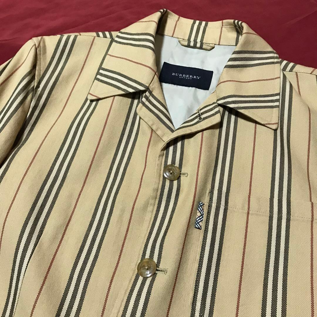 Burberryストライプ テーラードジャケット　　　⭐️SALE⭐️