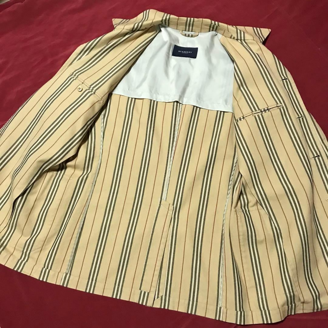 Burberryストライプ テーラードジャケット　　　⭐️SALE⭐️