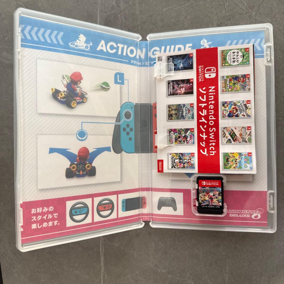 Switch　マリオカート8 Joy-Conハンドル２個　セット