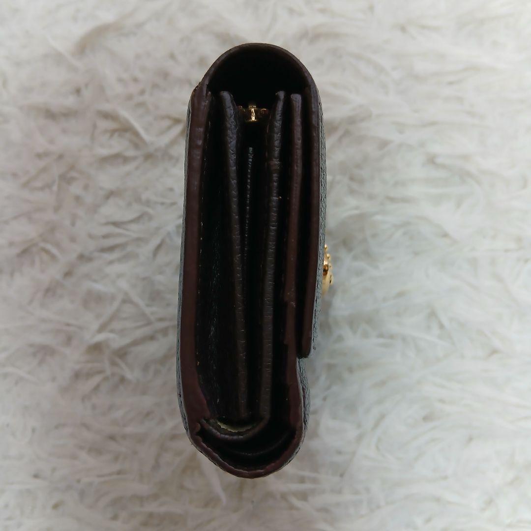 【Vivienne Westwood】オーブ　レザー ファスナー　3つ折り財布