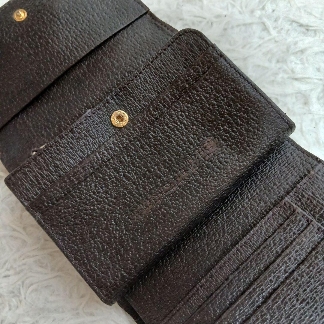 【Vivienne Westwood】オーブ　レザー ファスナー　3つ折り財布