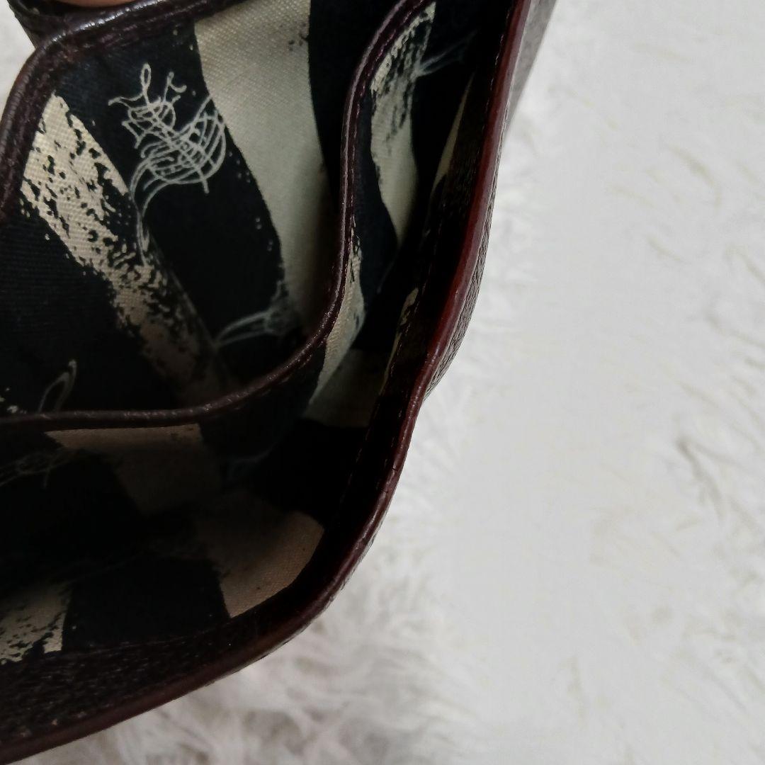 【Vivienne Westwood】オーブ　レザー ファスナー　3つ折り財布