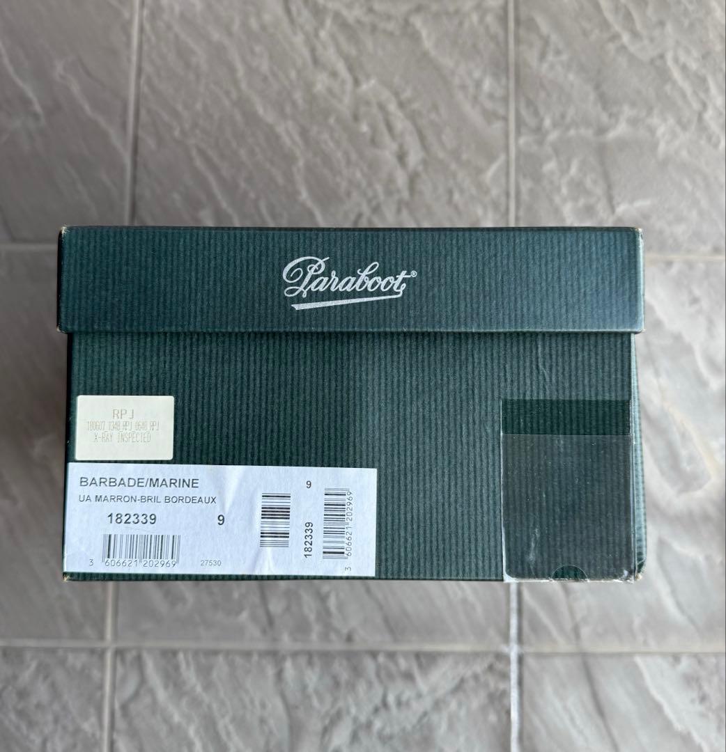 ＜Paraboot＞ シャイニー スリッパ　BARBADE/MARINE