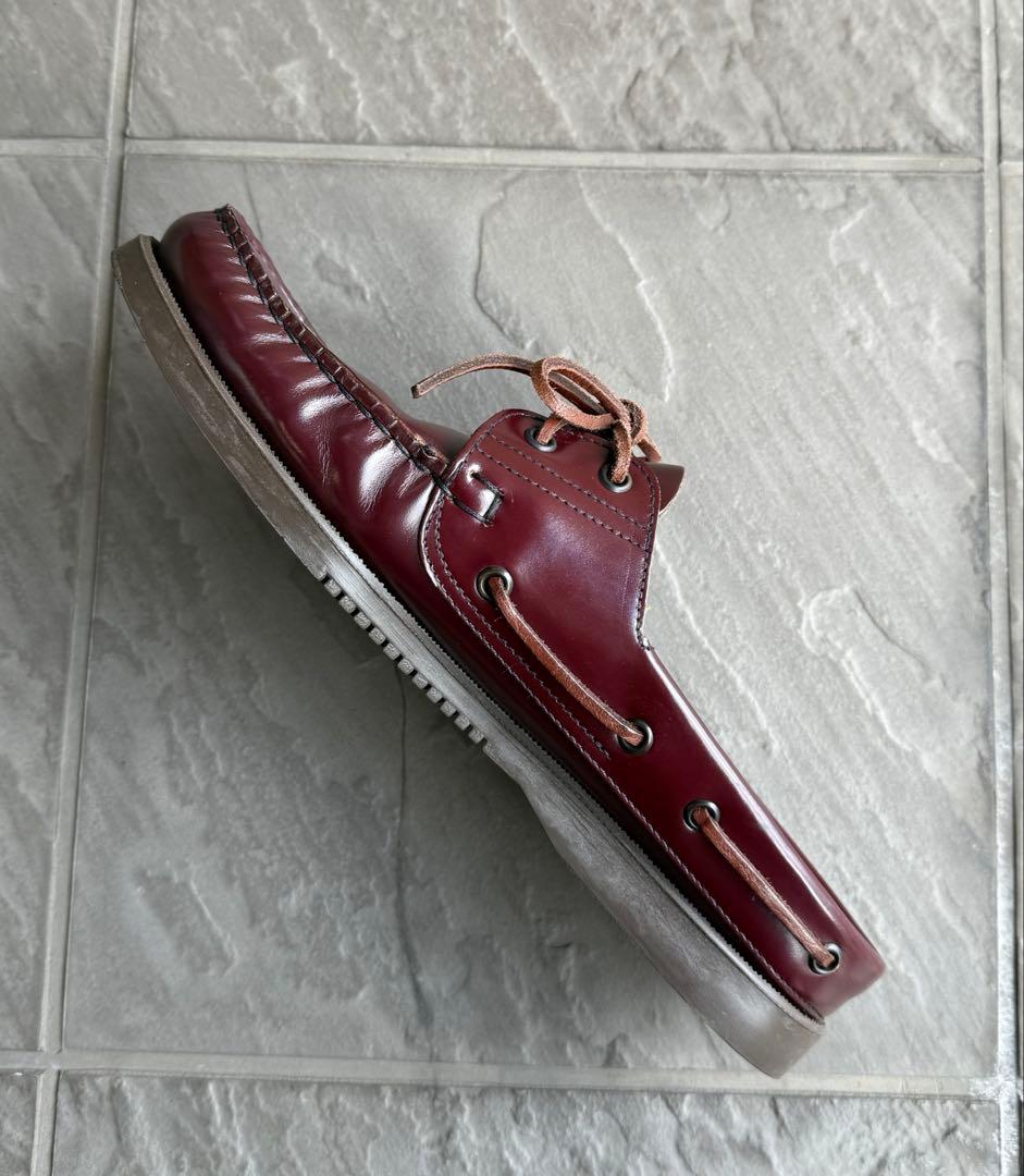 ＜Paraboot＞ シャイニー スリッパ　BARBADE/MARINE