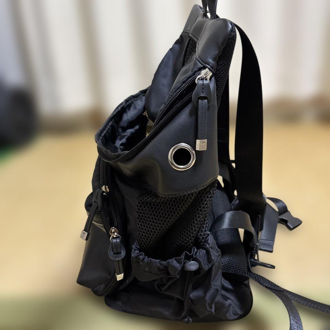 CITYDOG メッシュパネル ブラックリュック