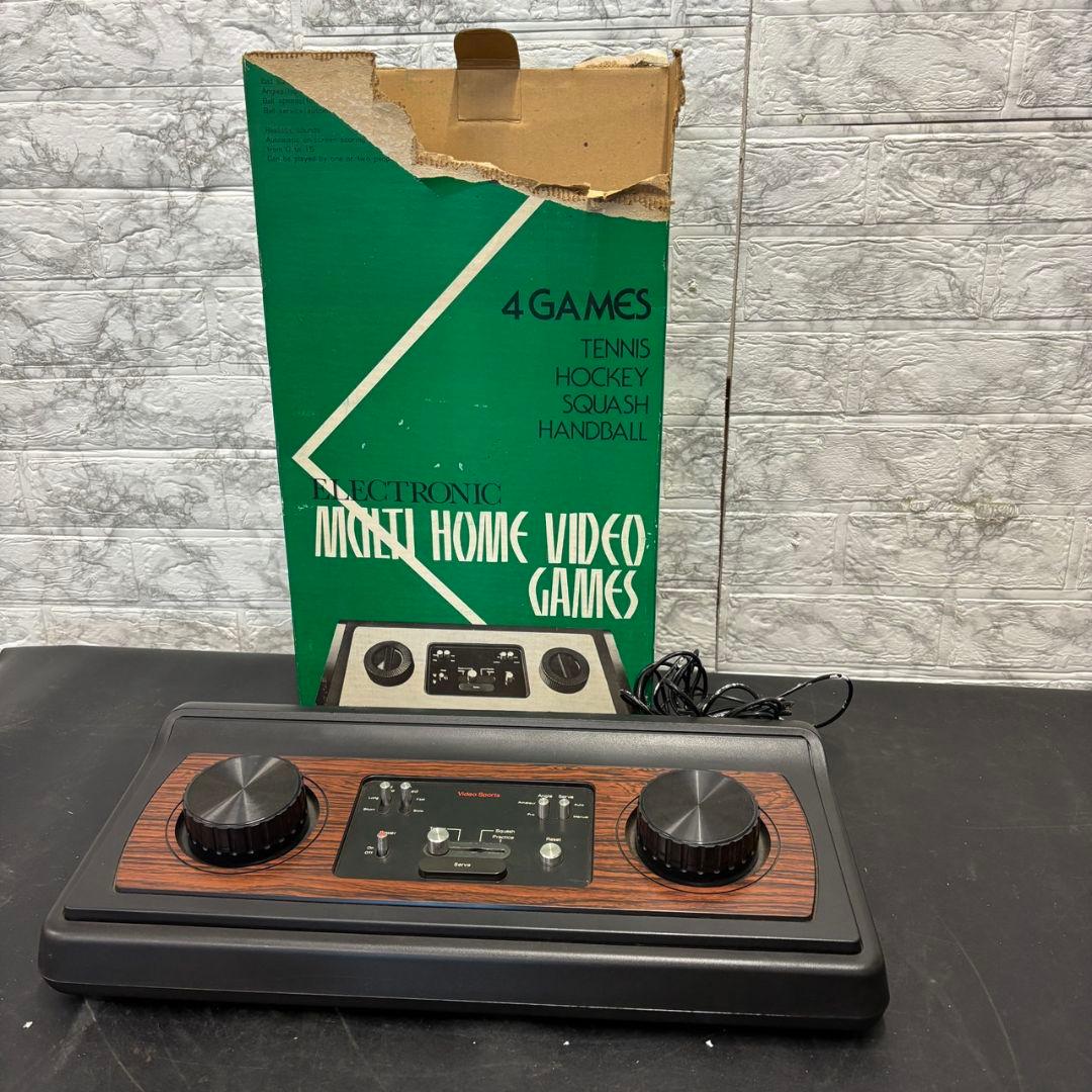 887ポンテニス系テレビゲーム機　1975年～1982年製　レトロ　ヴィンテージ