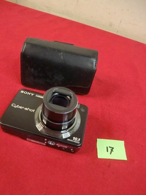 17：Sony Cyber-shot　DSC-W170　デジカメ　ジャンク
