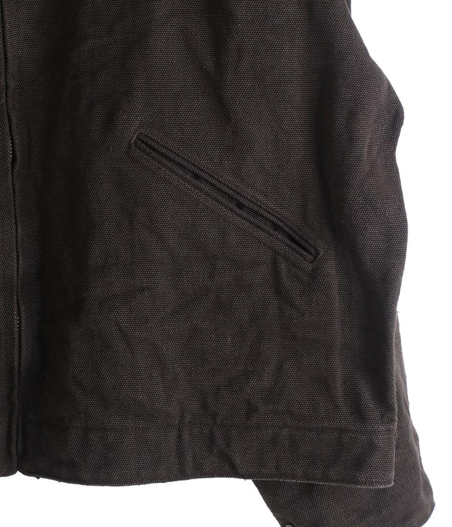 26SS COMOLI ヘンプダック ジップショートジャケット size1