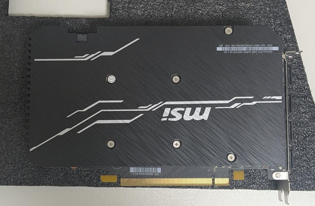 RTX2060super MSI 箱無し