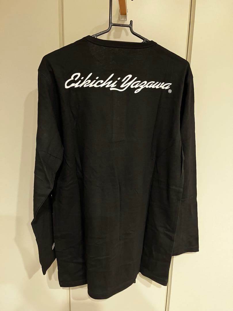 E.YAZAWA 黒 長袖Tシャツ Lサイズ　矢沢永吉