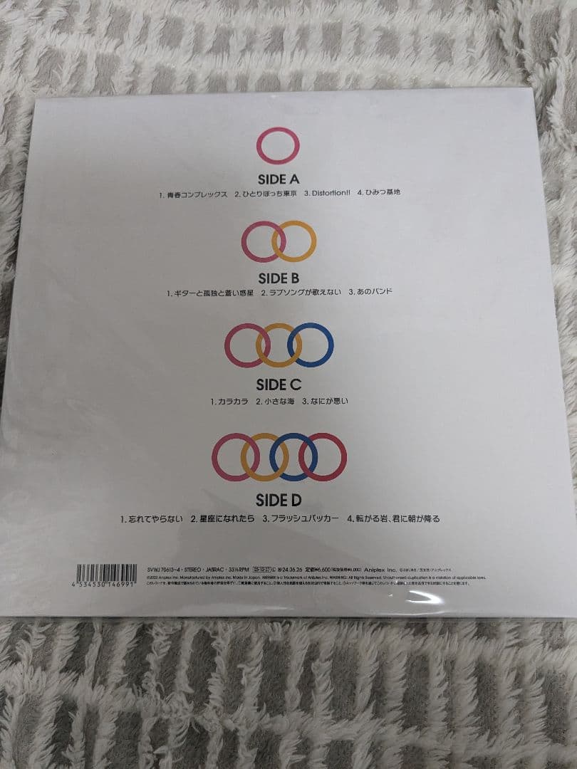 ぼっち・ざ・ろっく！ 結束バンド アナログレコード LP盤 2枚組