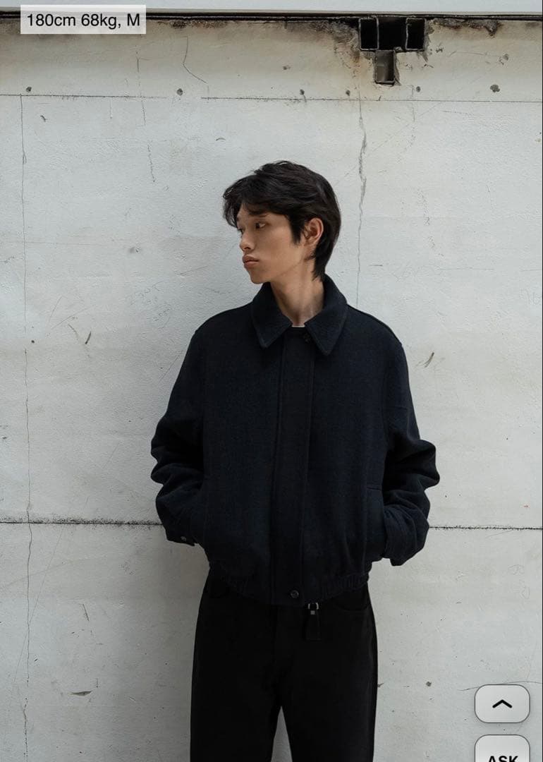 OHOTORO　Mannish Wool Blouson