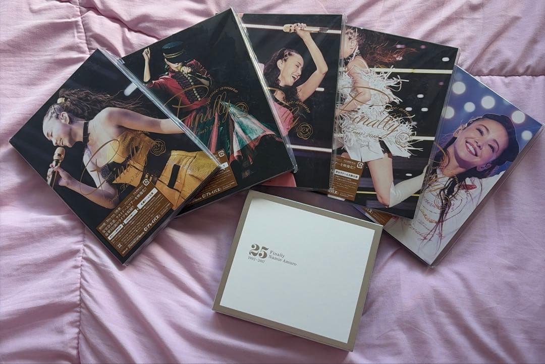 安室奈美恵 初回限定盤 Finally全5公演コンプリートセット＋25thDVD