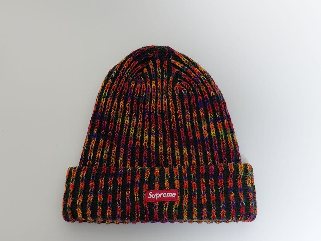 【極美品】 Supreme　Rainbow　Loose　Gauge　Beanie