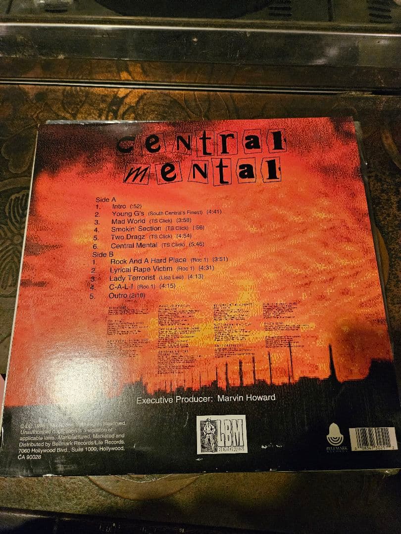 Terrorist Society central mental レコード