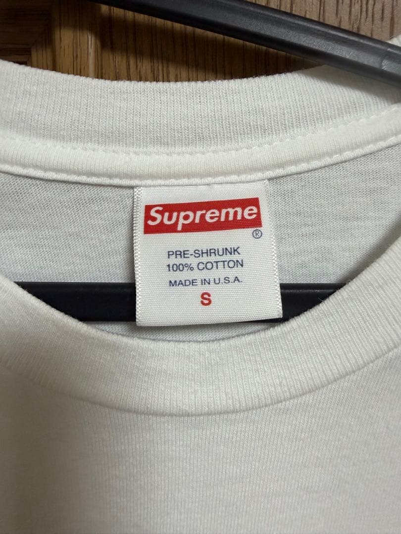 Supreme ホワイト Tシャツ Sサイズ