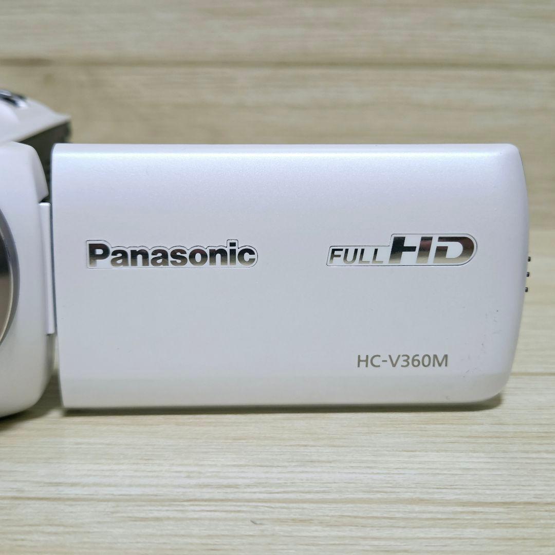 未使用に近い【極上美品】Panasonic HC-V360M ビデオカメラ