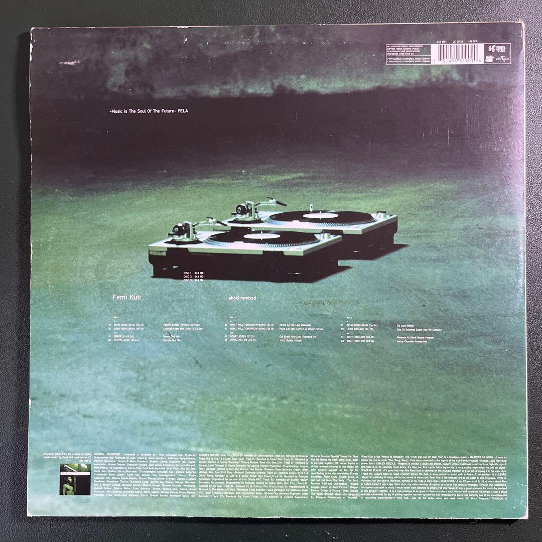 洋楽 Femi Kuti shoki remixed 3LP