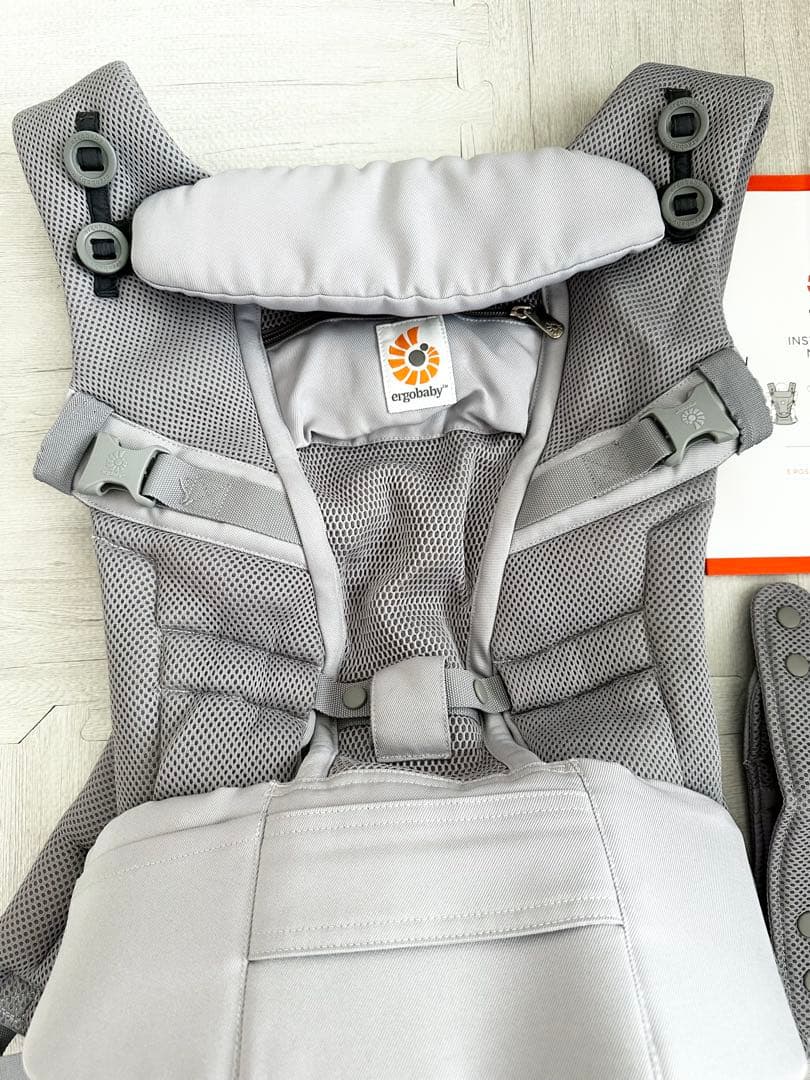 ergobaby ADAPT COOL AIR　ウエストベルト付　グレー