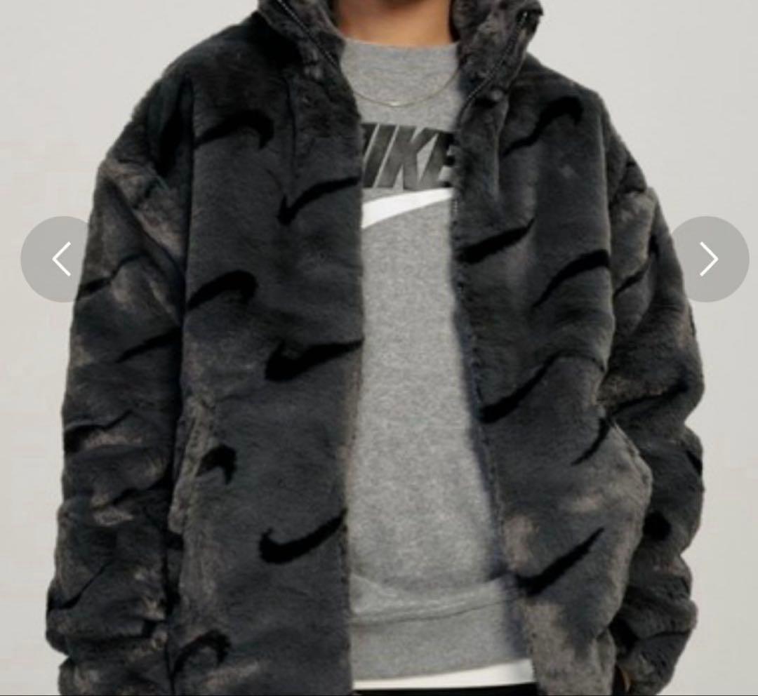 NIKE フェイクファージャケット　XS