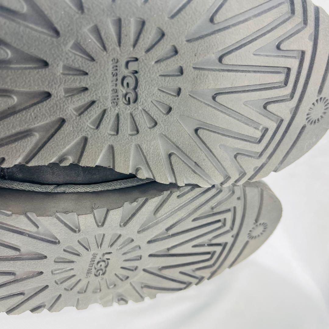 【美品】UGG FLORENCE フローレンス ジップデザインムートンブーツ
