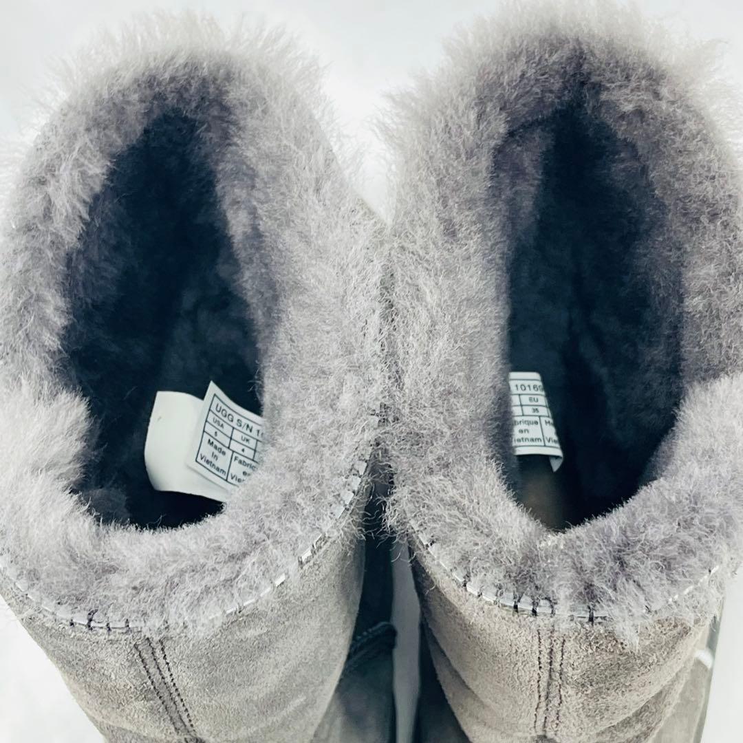 【美品】UGG FLORENCE フローレンス ジップデザインムートンブーツ