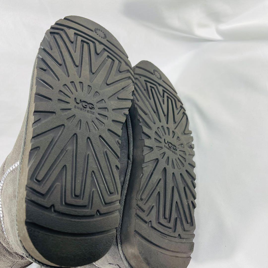 【美品】UGG FLORENCE フローレンス ジップデザインムートンブーツ