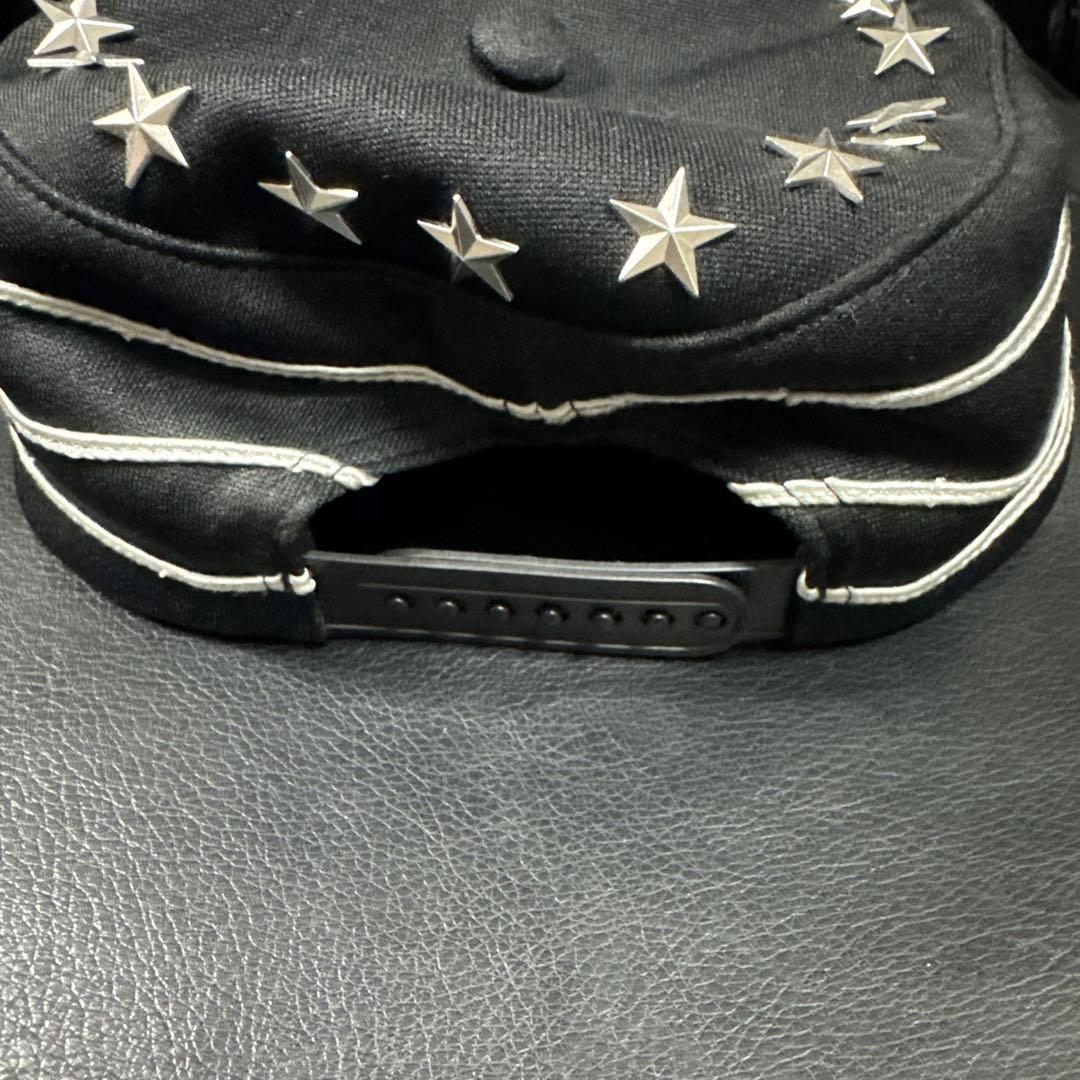 Supreme Stars Studded Pillbox Hat キャップ 黒