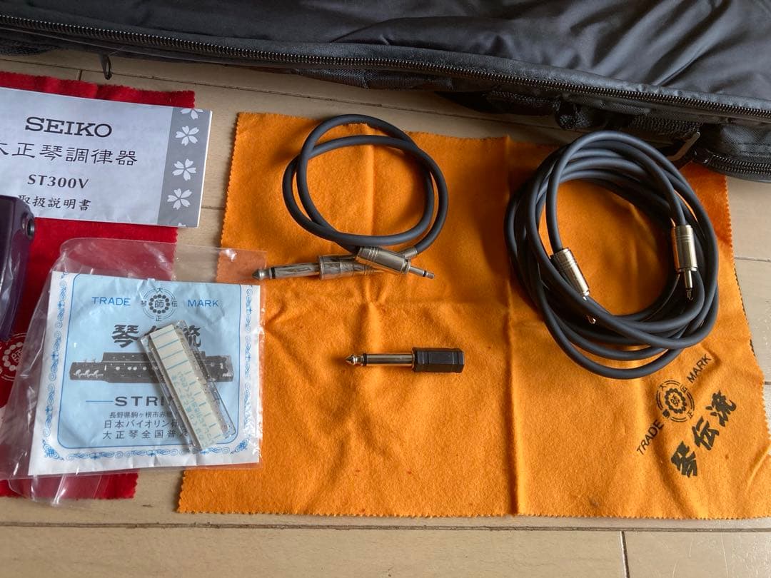 美品 琴伝流 大正琴 銀河 専用ケース付き一式セット