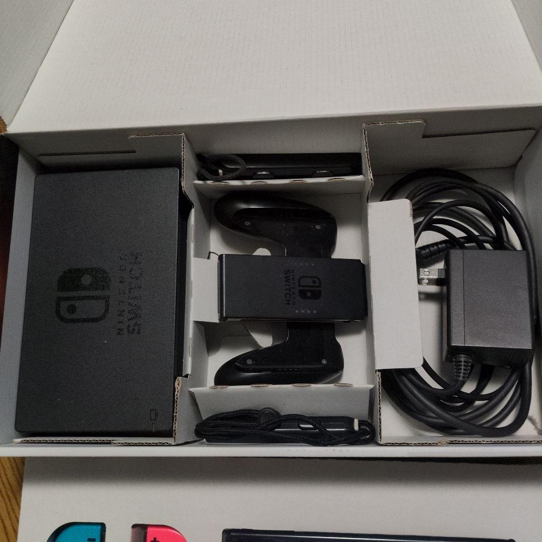 Nintendo Switch 箱あり フルセット ネオンブルー・ネオンレッド