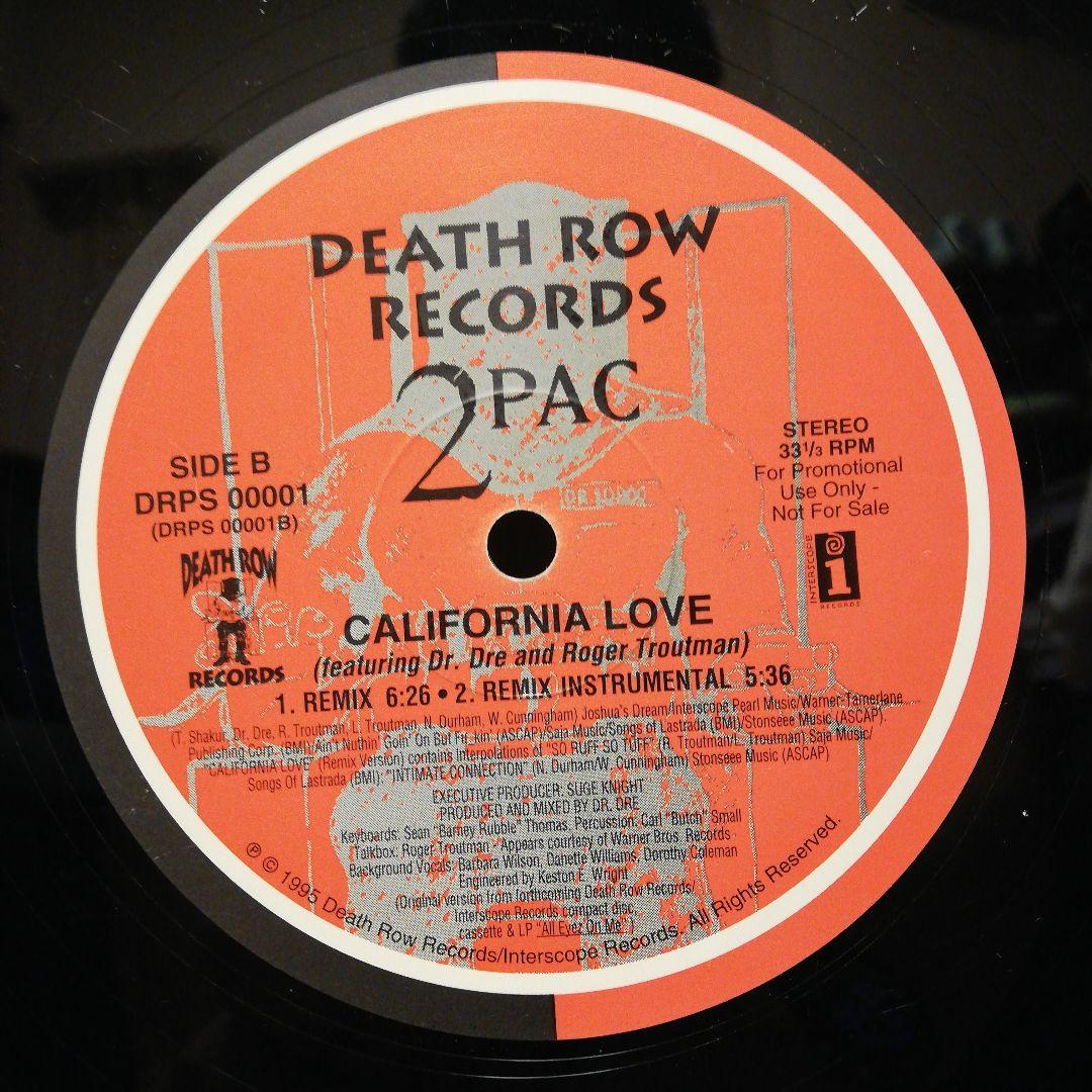 洋楽 CALIFORNIA LOVE / 2PAC f DR DRE, ROGER