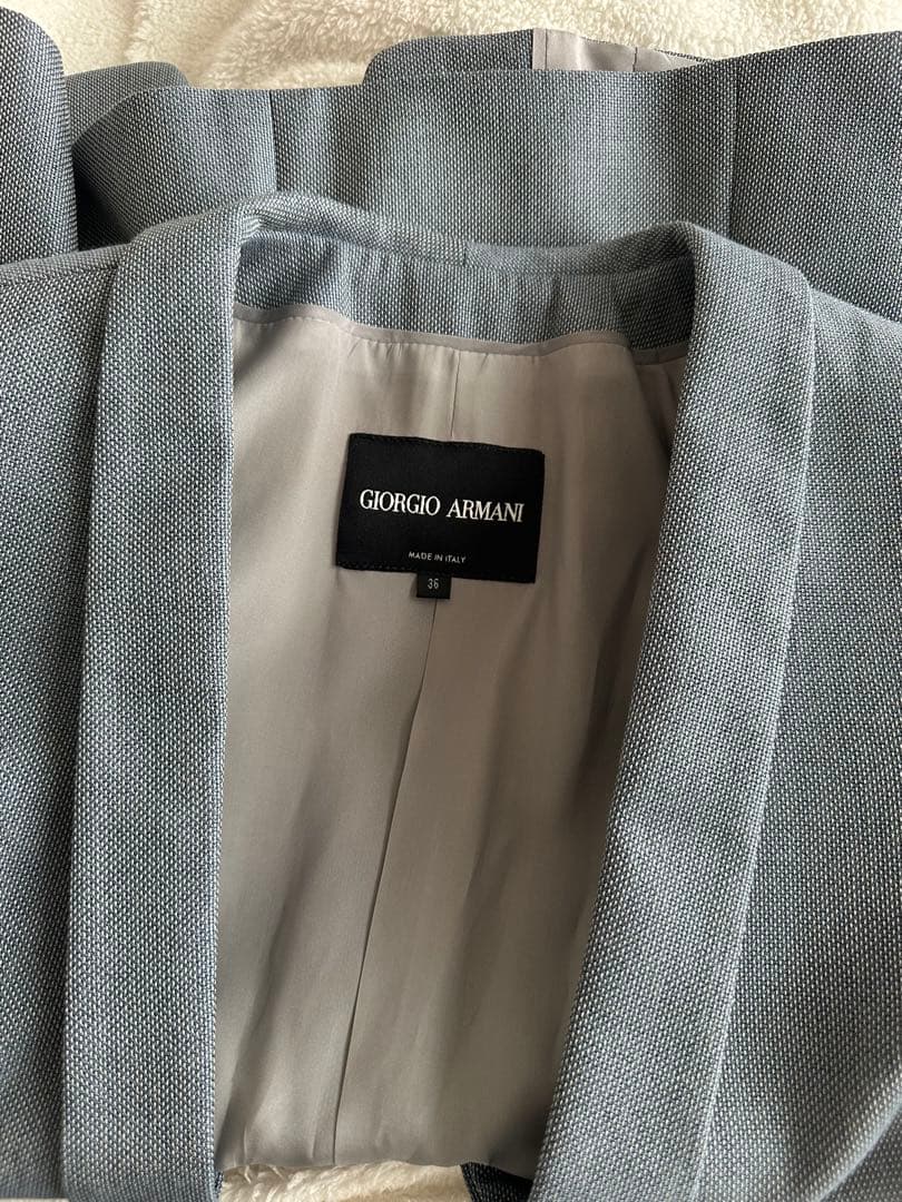 Giorgio Armani テーラードジャケット 36号 ブルー