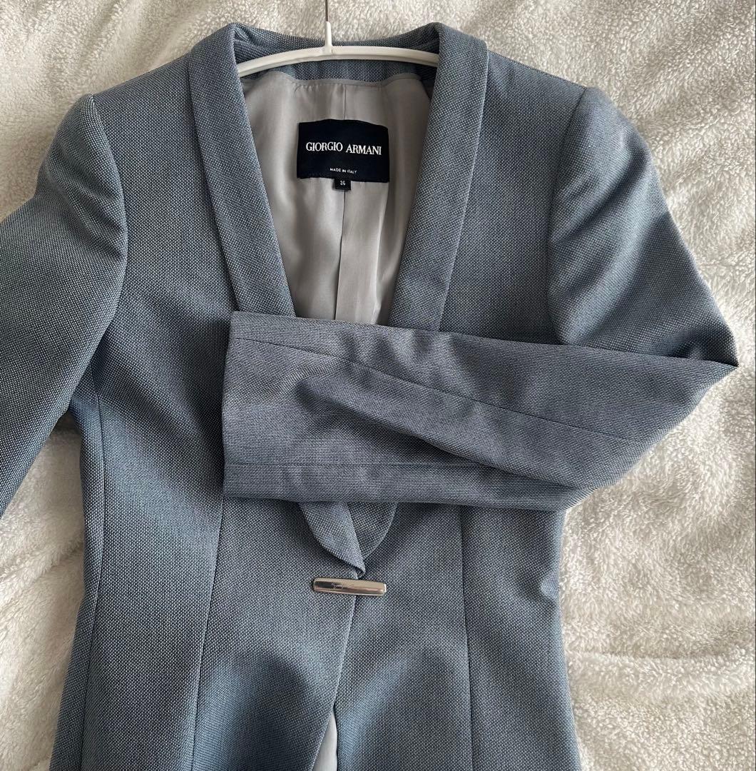 Giorgio Armani テーラードジャケット 36号 ブルー