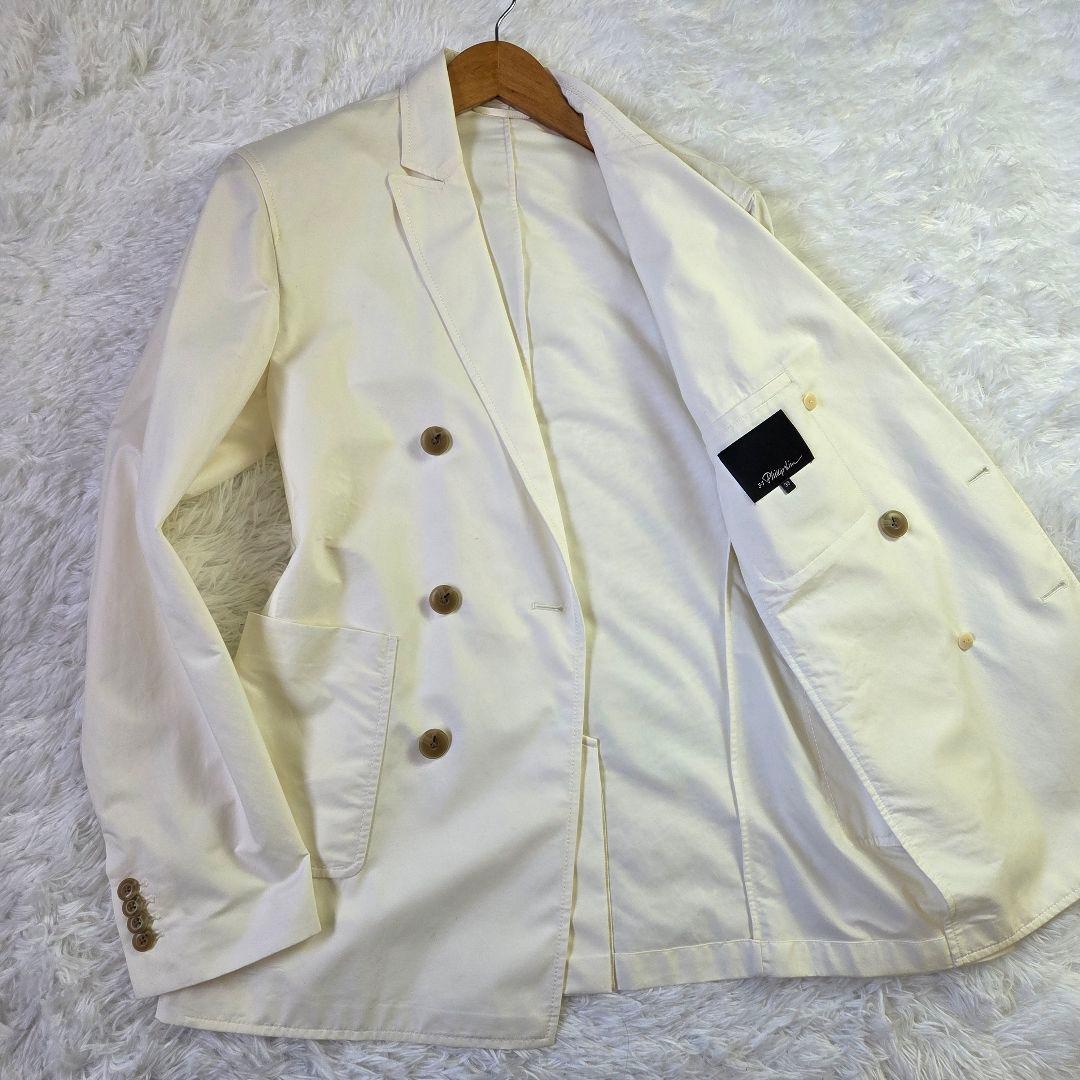 美品 3.1 Phillip Lim ダブル テーラードジャケット 38 白