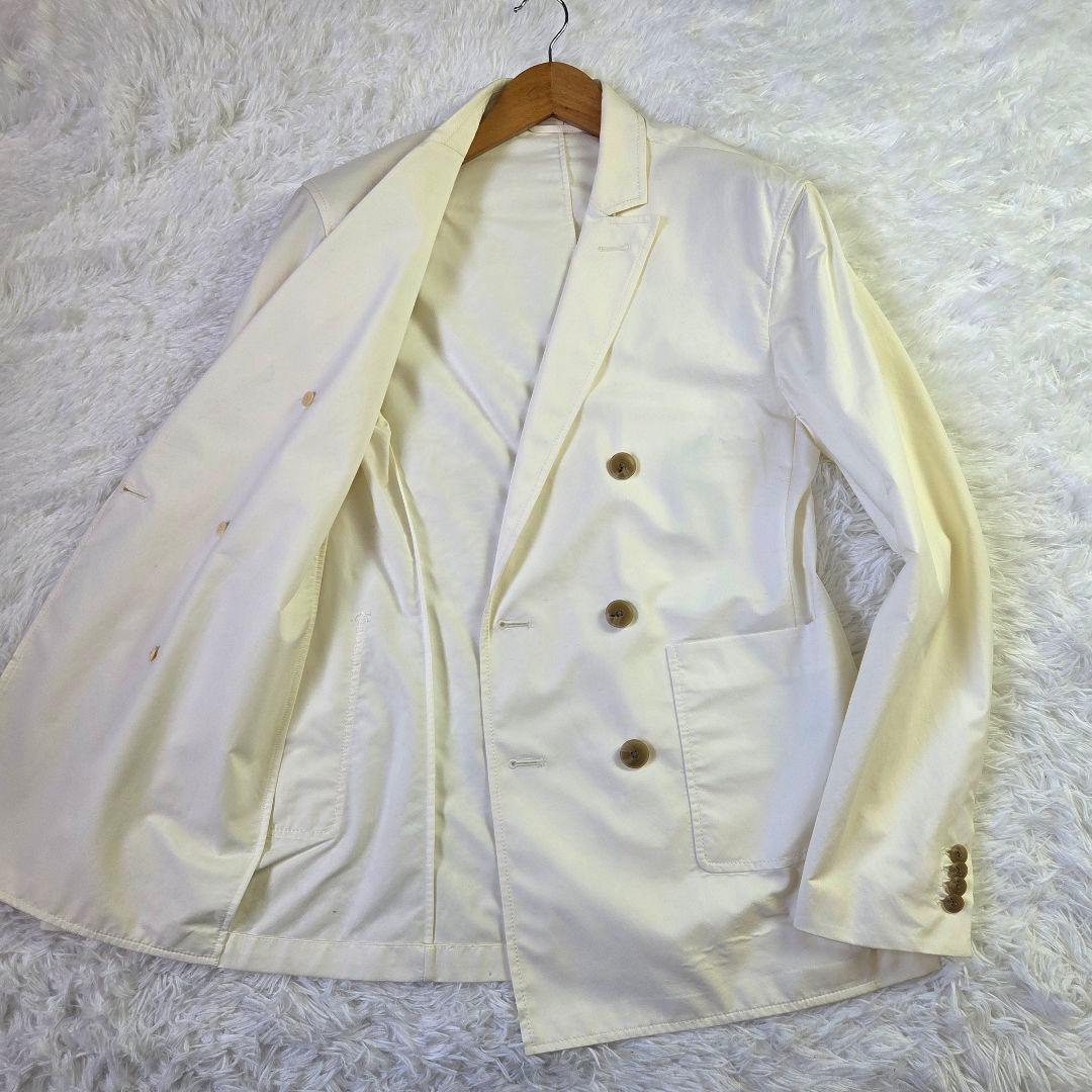 美品 3.1 Phillip Lim ダブル テーラードジャケット 38 白