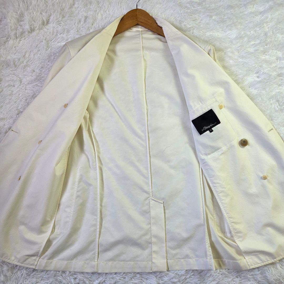 美品 3.1 Phillip Lim ダブル テーラードジャケット 38 白