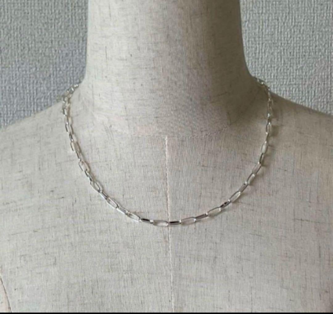 空*き様 silver925ナバホチェーンネックレス 長さ50cm幅4.2mm
