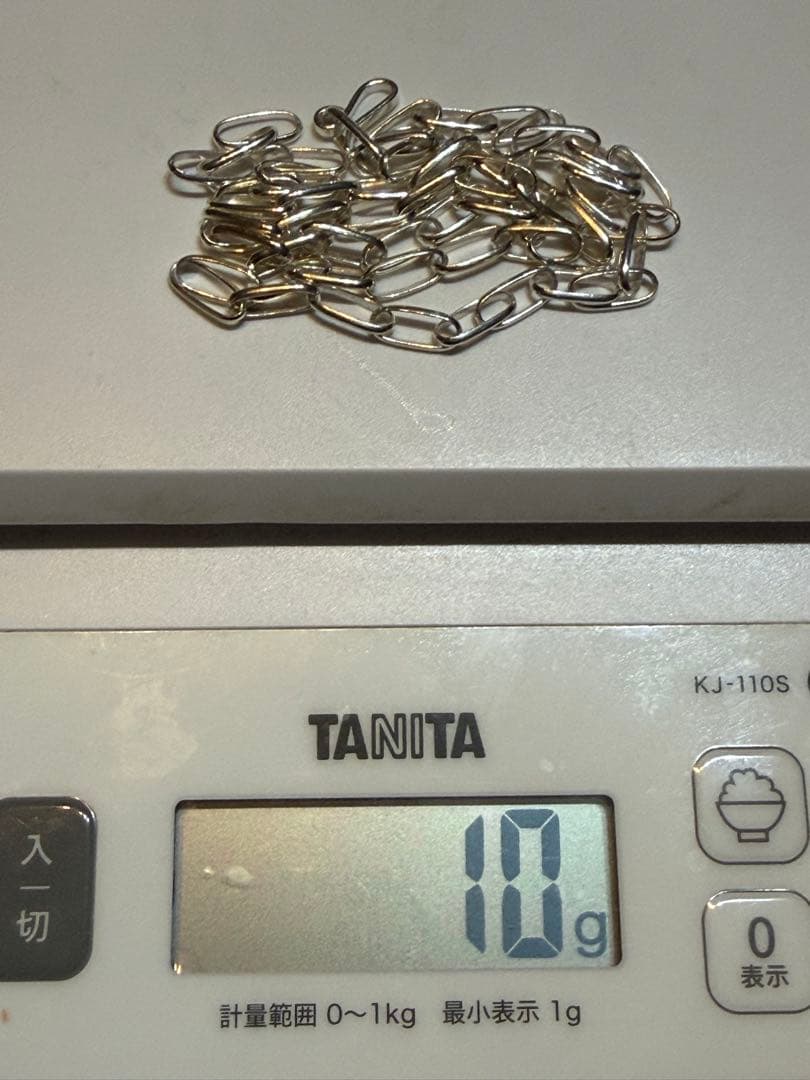 空*き様 silver925ナバホチェーンネックレス 長さ50cm幅4.2mm