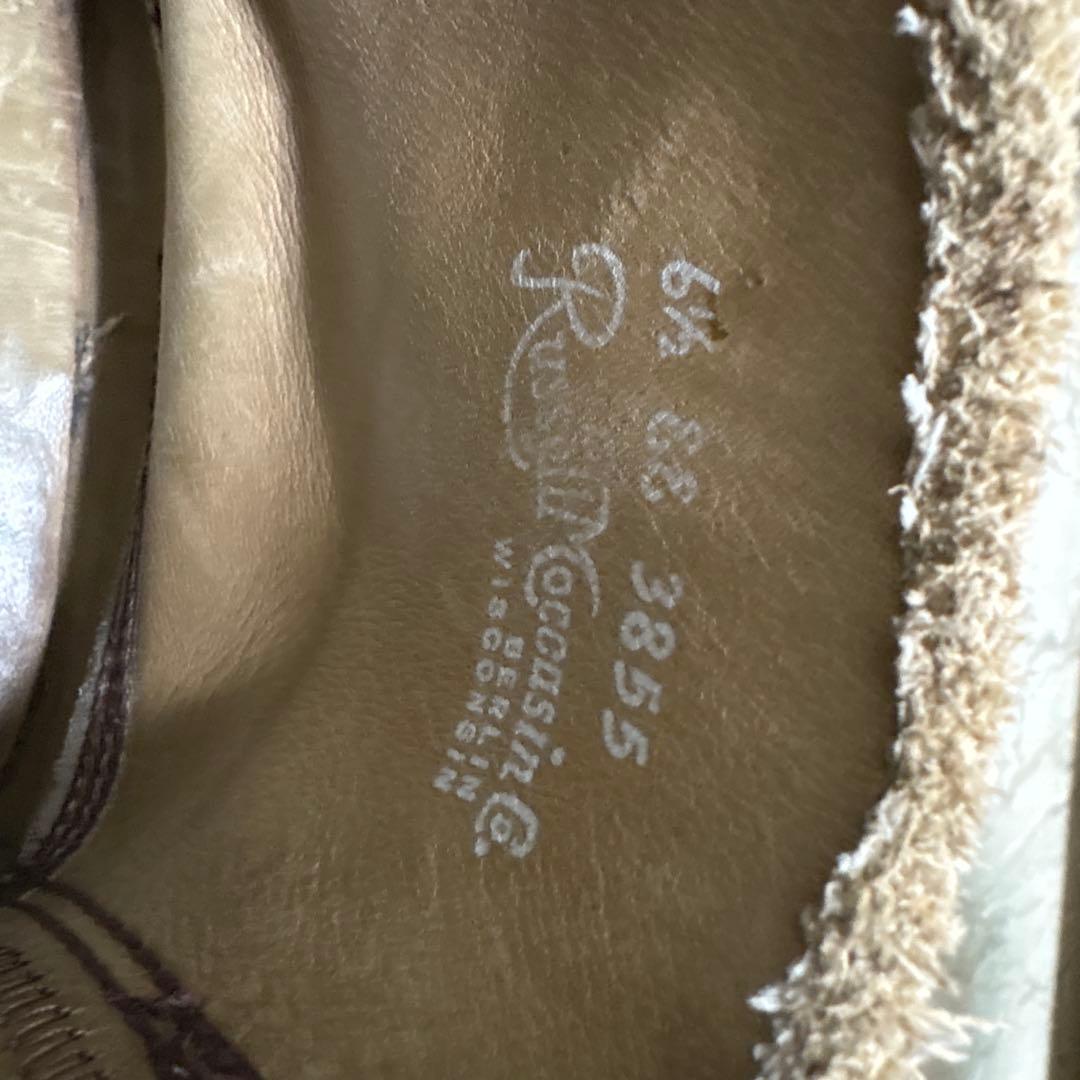ラッセルモカシン　ノックアバウト　made in usa