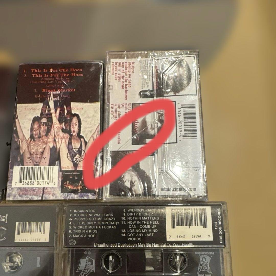 G-RAP G-FUNK TAPE テープ　セット