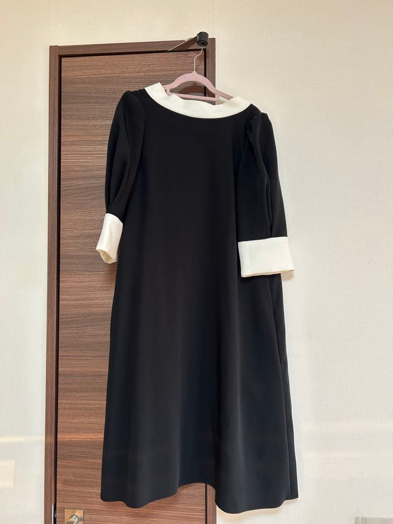 CELFORD ボウタイAラインワンピース　サイズ36